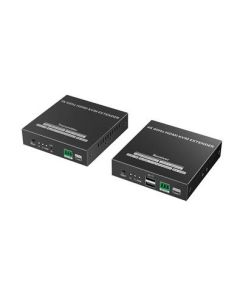 PremiumCord 4K@60Hz HDMI KVM extender na 120m přes LAN, over IP