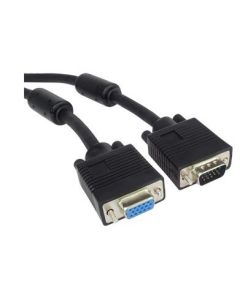 PremiumCord Kabel prodlužovací HQ(Coax) 2x ferrit, SVGA, DDC2, 3xCoax+8žil, 2m