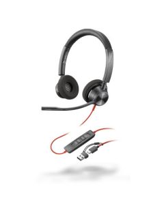 HP Poly BW 3320 Stereo -M USB-C HS +USB-C/A