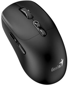 Genius NX-8080S BT Myš, bezdrátová, optická, 1600DPI, 7 tlačítek, tichá, Copilot, 2,4GHz, Bluetooth 5.3, černá