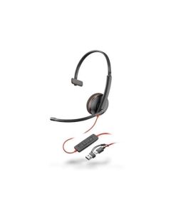 HP Poly BW 3210 Mono USB-C HS +USB-C/A