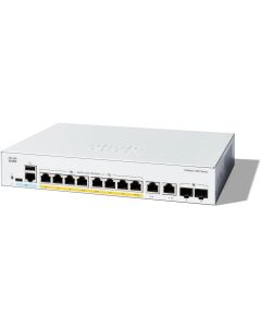 Cisco Catalyst switch C1200-8P-E-2G (8xGbE,2xGbE/SFP combo,8xPoE+,67W,fanless) - REFRESH
