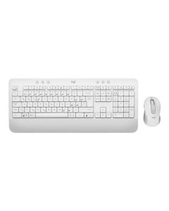 Logitech klávesnice s myší Wireless MK650 Signature - bezdrátová/Logitech bolt/Bluetooth/ CZ/SK/OFFWHITE