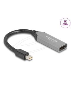 Delock Adaptér z portu Mini DisplayPort na HDMI, 8K, s HDR