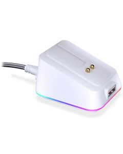 Endorfy Dokovací stanice, pro Endorfy LIV Wireless a LIV Plus Wireless, USB-C, USB, RGB, bílá