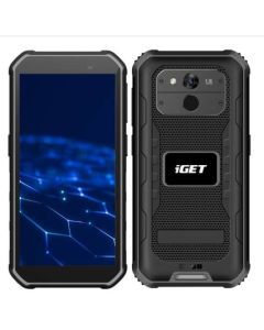 iGET T1 Black - odolný 5,5"/1440x720/Octa-core/6GB/128GB/GPS+Glonass+Beidou/WiFi+BT 5.0/8 MPx+13 MPx/USB-C/Android 15