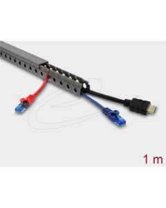 Delock Kabelovod 25 x 25 mm - délka 1 m, šedý