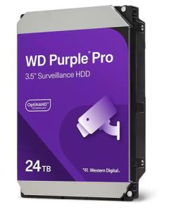 WD PURPLE PRO WD241PURP 24TB, SATA III 3.5", 512MB 7200RPM, 287MB/s, CMR
