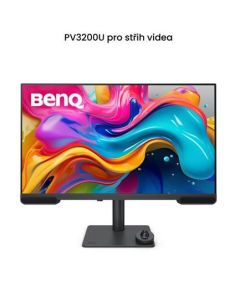 BenQ PV3200U 31,5" IPS/3840x2160/400 nits/1000:1/5ms/3xHDMI/3xUSB/USB-C/Repro/Pivot/Výškově nastavitelné