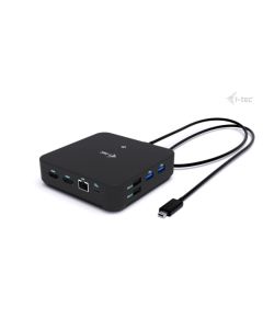 i-tec USB-C DP Dual HDMI Docking Station, Power Delivery 100W