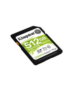 KINGSTON 512GB SDXC 150MB/s Read, UHS-I Speed Class, U3, V30 Gen3
