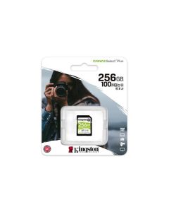 KINGSTON 256GB SDXC CANVAS Plus Class10 UHS-I 150MB/s Read Flash Card Gen3