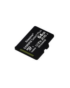 KINGSTON 64 microSDXC 100MB/s Read, UHS-I Speed Class, U1, V10, A1 (64GB) - bez adaptéru