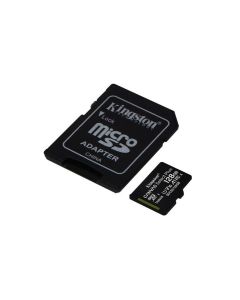 KINGSTON 128GB microSDXC CANVAS Plus Memory Card 150MB/s Read, UHS-I Speed Class, U1, V10, A1 