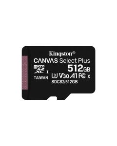 KINGSTON 1TB microSDXC CANVAS Plus Memory Card 150MB/s Read, UHS-I Speed Class, U3, V30, A1 - bez adaptéru