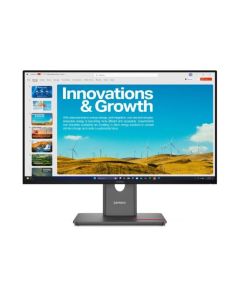 Lenovo LCD P24qd-40 23,8" IPS/16:9/2560x1440/4ms/300cd/m2/1500:1/HDMI/2xDP/USB/USB-C/RJ45/Repro/Pivot/šedá