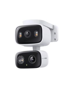 TP-Link Tapo C246D - Bezpečnostní kamera s dvojitým objektivem pro vnitřní/venkovní použití, otáčení/naklápění