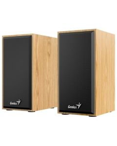 GENIUS repro SP-HF180, 2.0, 6W, USB napájení, 3,5mm jack, světlé dřevo