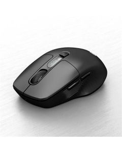 C-TECH myš WLM-13 Dual mode, bezdrátová, BT5.0 + 2,4GHz, 1600DPI, 6 tlačítek, USB nano receiver, černá