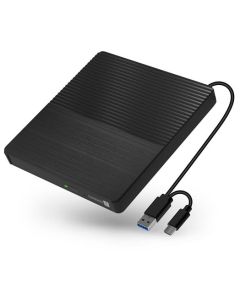 CONNECT IT 3v1 SlimDrive Externí CD/DVD mechanika USB-C/A