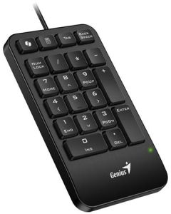 Genius NumPad 125, Klávesnice, numerická, drátová, slim design, Copilot klávesa, USB-C, černá