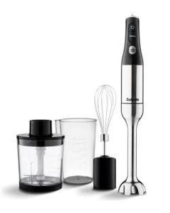 Salente Mixxo multifunkční tyčový mixér 3v1, 1200 W, nerez, černý