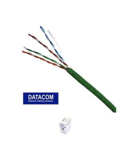 DATACOM UTP lanko CAT5E  PVC  305m box zelený