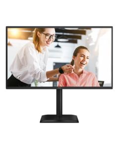 AOC LCD Q27E4CV 27" IPS/2560x1440@120Hz/4ms/350cd/HDMI/DP/4xUSB/USB-C dock/RJ45/Repro/Pivot/HAS/VESA