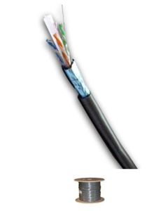 DATACOM FTP drát CAT6 PVC,Eca 500m cívka šedý