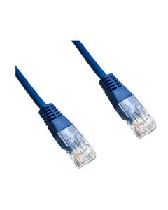 DATACOM Patch cord UTP CAT5E 1,5m modrý