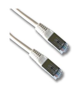DATACOM Patch cord FTP CAT5E 0,5m bílý