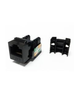 DATACOM Keystone RJ45 UTP CAT6 (DUAL) MINI černý