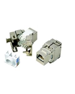 DATACOM Keystone RJ45 STP CAT5E samořezný SILVER