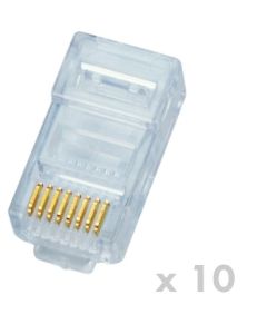 DATACOM Plug UTP CAT5E 8p8c- RJ45 drát (10ks)