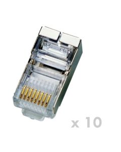 DATACOM Plug STP CAT5E 8p8c- RJ45 drát (10ks)