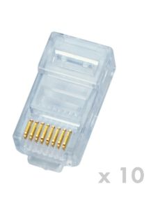 DATACOM Plug UTP CAT5E 8p8c- RJ45 lanko (10ks)