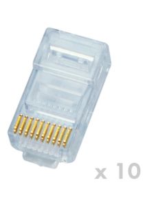 DATACOM Plug UTP CAT5E 10p10c- RJ50 lanko (10ks)