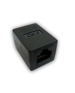 DATACOM Spojka UTP CAT6  2xRJ45 (8p8c) přímá, černá