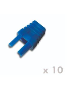 DATACOM Manžetka pro plug RJ45  modrá  (10ks)