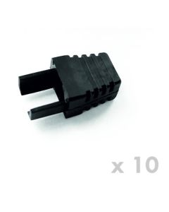DATACOM Manžetka pro plug RJ45  černá  (10ks)