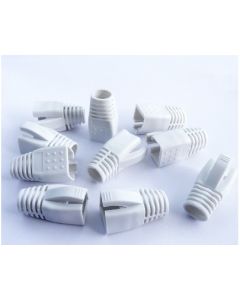 DATACOM Návlek pro plug RJ45 (CAT6A,CAT7) bílý (10ks)