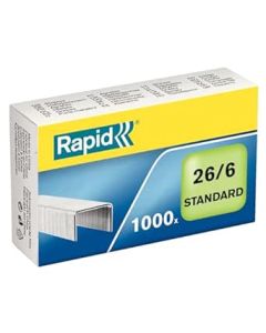 Rapid Drátky Standard 26/6, 1000 ks