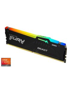 KINGSTON 16GB 6000MT/s DDR5 CL36 DIMM FURY Beast RGB EXPO