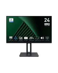 MSI monitor PRO MP245PG 23,8" IPS/FHD/100Hz/1ms/HDMI/DP/VGA/výšk.nastavitelný/pivot/černá