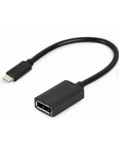 GEMBIRD USB Type-C na DisplayPort adaptér kabel 4K, 15 cm, černý