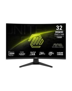 MSI MAG 321CQF E18 Gaming monitor 31,5" Rapid VA zakřivený /2560 x 1440/180Hz/0,5ms/2xHDMI/DP/černá