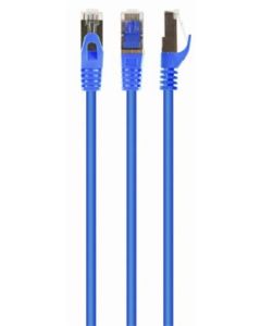 GEMBIRD PP6A-LSZHCU-B-10M patchcord RJ45 cat.6A SFTP LSZH 10m modrý