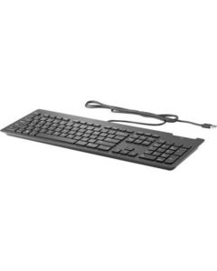 HP klávesnice slim SmartCard USB, černá, CZ v2