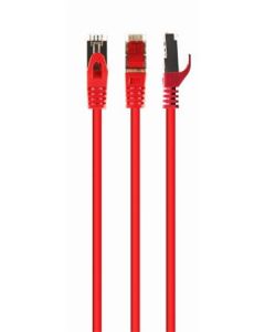 GEMBIRD S/FTP Cat. 6A LSZH patch cord červený 3m