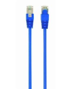 GEMBIRD FTP Cat 5e patch cord modrý 1m
